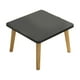 thumbnail image 2 of Mesa cuadrada de madera para sala de estar, mesa cuadrada de madera, mesa de balcón, mesa de té pequeña, mesa de centro concisa para dormitorio, mini mesa baja de pie, muebles Anthropologie, decoració, 2 of 6