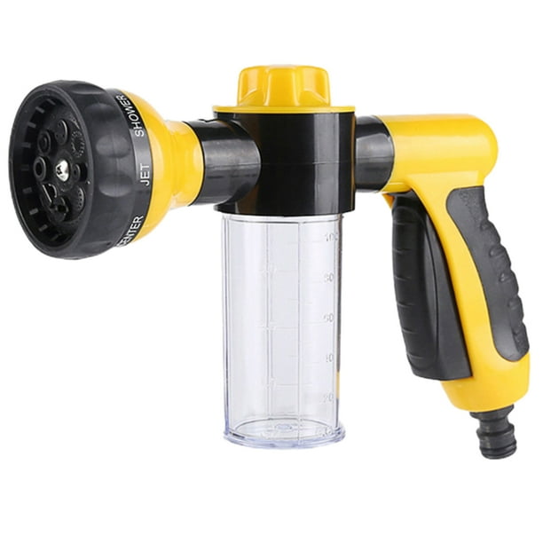 Garden Hose Nozzle Sprayer Snow Foam Gun for Watering Plants Lawn Patio