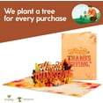 thumbnail image 6 of Happy Thanksgiving Frndly Pop Up Greeting Card, 8" x 6", 6 of 7