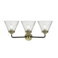 thumbnail image 4 of Innovations Lighting 284-3W-BAB-G43 Large Cone 3 Light 26" Wide Bathroom Vanity Light -, 4 of 5