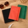 thumbnail image 6 of 1Pc Small Spiral Notebook 5"x7", Notebook for Note Taking, Coloeful Scheme Spiral Journal Notebook, Work Notebook Small Notebook with Strap, Cute Notebook for Women, 60 Sheets/120 Pages,Red, 6 of 7