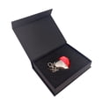 thumbnail image 3 of Collar USB corazón MOLA acero inoxidable cristal rojo 32G, 3 of 4