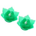 thumbnail image 1 of LED Electronic Lotus Flower Lamp Night Light Home Users Decoration Lighting Green 2Pcs, 1 of 1