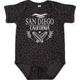 thumbnail image 3 of Inktastic San Diego California Cute Surfing Boys or Girls Baby Bodysuit, 3 of 5