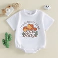 thumbnail image 2 of Baby Onesies Boy Little Bitty Country Baby Boy Girl Clothes Infant Bodysuit Funny Cute Baby Baby Newborn Boy Short Sleeve Neutral Baby Clothes Girl Romper, 2 of 7