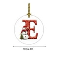 thumbnail image 2 of OAVQHLG3B 26 Letters Christmas Tree Decoration Pendant,DIY Hanging Christmas Ornaments,Letter Personalized Christmas Indoor for Christmas Tree Ornaments Pendant Hanging Decorations, 2 of 5