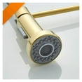 thumbnail image 3 of Pull Out Kitchen Sink Faucet Stream Sprayer Kitchen Rotatable Hot Cold Crane Brass Black Gold, 3 of 10