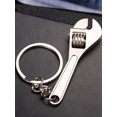 thumbnail image 4 of WDOplteas Mini Llave Inglesa Llavero Reparación Coche Metal Ajustable Llave Universal Plata, 4 of 9