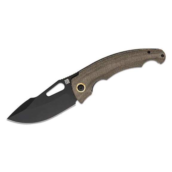 Artisan Cutlery Xcellerator AR-RPM9 Micarta 3.75 in Folding Knife, 1860PBODG