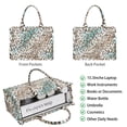 thumbnail image 2 of Large Capacity Tote Bag,Leopard and Tiger Pattern Handbag Fashion Luxury Tote Bag,15.7"x13"x 5.1" Inches,Laptop Compatible, 2 of 6