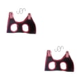 thumbnail image 4 of Billuyoard Hamaca para el cuidado de perros y gatos, XS-L, bolsa de sujeción antiarañazos para mordeduras, reparación de uñas para cachorros, Negro rojo XS 2piezas, 4 of 6
