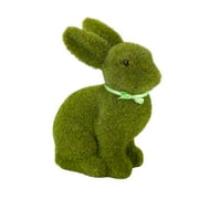 Fun Express Green Grass Rabbit Spring or Easter Décor