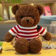 thumbnail image 1 of Regalo de cumpleaños al por mayor del juguete de la felpa del peluche de la muñeca del oso del suéter recto de la fábrica - generación de la pieza, 1 of 4