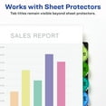 thumbnail image 3 of Avery Plastic 8-Tab Dividers with Pockets, Style Edge (11293), 3 of 10