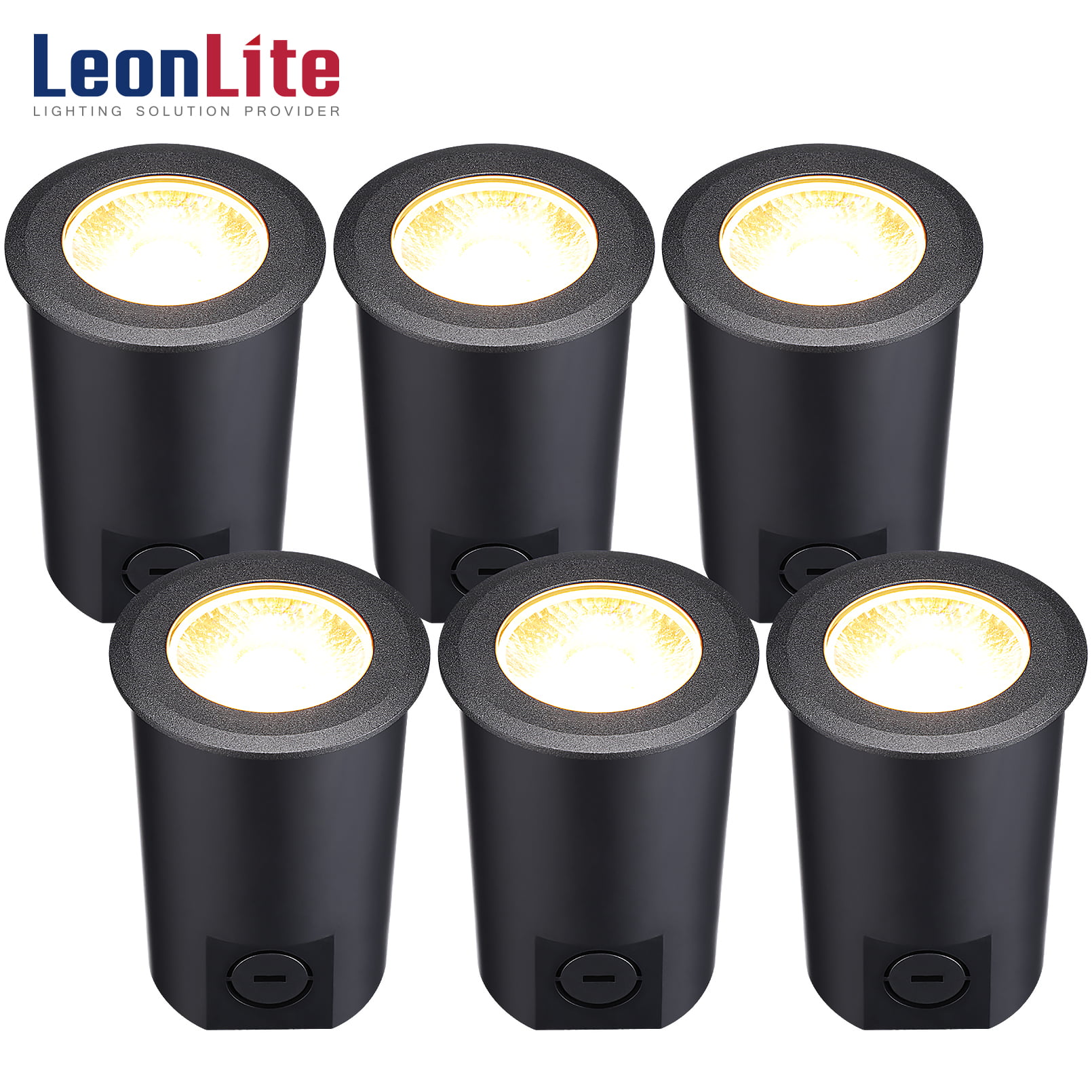 Outdoor Landscape Lights 3W LED in Ground Lights Pathway Lights Warm White 3 