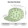 thumbnail image 6 of Balery Baseball Cap Flat Bill Hats for Men Adjustable Size for Running Workouts and Outdoor Activities All Seasons Dad Hat(Green Avocado ), 6 of 9