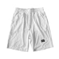 thumbnail image 5 of Mens Shorts Casual Summer Elastic Waist Textured Straight Leg Loose Fit Lightweight Lounge Shorts with Pockets, 5 of 5