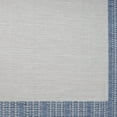 thumbnail image 7 of Nicole Miller New York Patio Country Landry Traditional Border Indoor/Outdoor Area Rug, Grey/Blue, 7'9"x10'2", 7 of 7