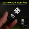 thumbnail image 3 of DXT Adaptador WiFi USB Mini 300Mbps 2.4G Inalambrico Windows/MacOs/Linux NDXTAD1BK, 3 of 6