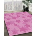 thumbnail image 3 of Ahgly Company Machine Washable Indoor Rectangle Transitional Violet Purple Area Rugs, 2' x 5', 3 of 7