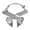 Silver, variant on Manual Root Remover Tree Root Puller Root Digger Tool Design To Uproots Small Trees And Shrubs Measuring 1-5cm In Width
