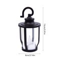 thumbnail image 4 of LED Hanging Lantern, Plastic Wind Lamp with Hook for Indoor Outdoor Decor, Flameless Ambient Light for Holiday Parties, Patio, Camping, 4 of 5