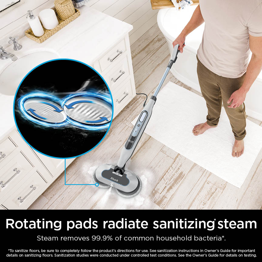 Shark Steam & Scrub Scrubbing Steam Mop, Corded, S8200 photo 8