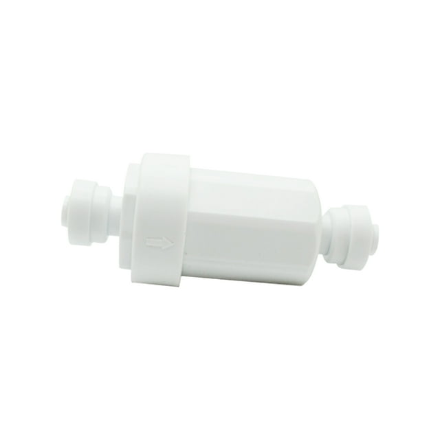 1/4'' Quick-Connect Misting Filter Garden Misting Micro Filter Garden Spray Irrigation Low Pressure Misting Filter for Tubing Removable Stainless Steel Wire Mesh Filter