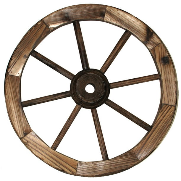 Leigh Country Eighteen Inch Decorative Wagon Wheel Walmart Com Walmart Com
