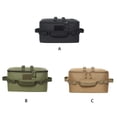 thumbnail image 3 of Minnieouse Bolsa de almacenamiento Estufa de al aire libre Organizador de utensilios de cocina Resistente a los arañazos Kit de utensilios grandes Envolturas para manijas de equipaje Verde oscuro Minnieouse AP012875-02, 3 of 6
