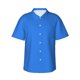 thumbnail image 1 of Balery Dodgerblue Camisas hawaianas de manga corta para hombre, camisas playeras de corte holgado, camisas de vacaciones con botones,Medium, 1 of 7