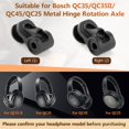 thumbnail image 4 of Bisagra giratoria de repuesto para Bose QC35/QC35 II/QC45/QC25, 4 of 6