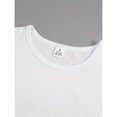 thumbnail image 3 of Geometric Pattern Crew Neck Short Sleeve Casual T-Shirt - Positioning Printing, Perfect for Running Sports Activewear, 3 of 5