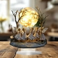 thumbnail image 5 of Boho Home Decor Moon and Crystal Fairy Flat Acrylic Ornament Desk Decorations for Living Room Office, 5 of 6