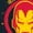 NAVY, variant on Marvel Iron Man - Tony Stark - Men's Long Sleeve Graphic T-Shirt