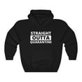 thumbnail image 3 of Straight Outta Quarantine Unisex Heavy Blend™ Hooded Sweatshirt, 3 of 7