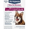 PETARMOR 7 Way Chewable De-Wormer for Medium and Large Dogs, 6 pc
