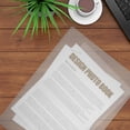 thumbnail image 4 of unbranded 10Ud De PVC Transparente Para Guardar Documentos Y Oficiales, 4 of 8