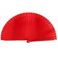 thumbnail image 5 of Jiaroswwei Folding Fan Classical Art Craft Fine Texture Stage Performance Decoration Folding Hand Fan, 5 of 8
