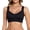 Black, variant on Bras for Women Full Coverage Wirefree No Underwire Everyda Wireless Padded Push Up Comfortable Bra