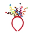 thumbnail image 4 of WHAMVOX 1Pc Circus Party Headband Hair Accessory Cloth Colorful Party Costume Accessories For Families, 4 of 8