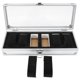 thumbnail image 5 of Caja de reloj o Joyería del organizador de la caja del reloj o Joyería del lujo con la tapa y la cerradura de cristal para los Hombres Mujeres (6 Ranuras) Ecomeon no, 5 of 5