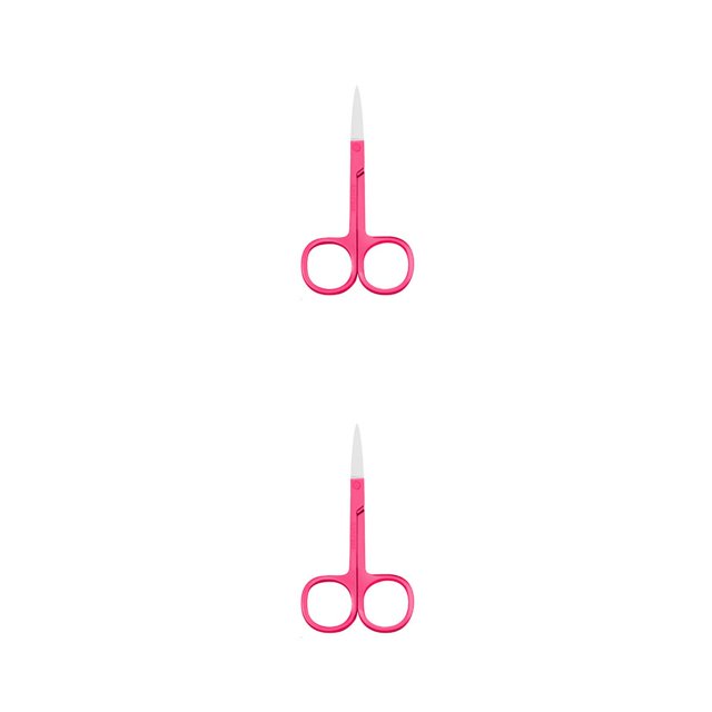 Guardurnaity Nail Cuticle Nippers Stainless Steel Scissors Makeup Hair Tweezer Nose Beauty Electroplating Man-carried Clipping Handheld Type3 NO3