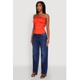 thumbnail image 4 of Womens Trendy Side Ruched Tube Top, 4 of 5