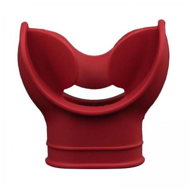 Boquilla Reguladora De Buceo 5x Comfort Bite Se Adapta A La Mayoría De Los Reguladores Estándar, Color Rojo