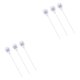 thumbnail image 1 of Yuarrent 3 Pieces Stainless Steel Cake Probe Kitchen Anti-rust Home Testing Needle Tool Skewer Tester Reusable Accessories blanco 19*4.5 cm 2Conjunto, 1 of 6