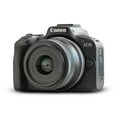 thumbnail image 2 of Canon EOS R50 Mirrorless Camera with 18-45mm Lens (Black) + 32GB + Extra Battery+ 9 PC Filter- ULTIMATE Kit (International Version), 2 of 10