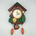thumbnail image 4 of Wall Clock Chalet Tabletop Wall Sound Cuckoo Clock Tree House Clock Office Decor, 4 of 7