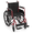 Red, variant on monicare *FDA APPROVED* Foldable Manual Wheelchair, Flip Back Armrest Transport Wheelchair with Swing-Away Footrest for Adults, Black