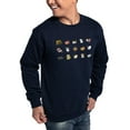 thumbnail image 4 of CafePress - Neko Atsume Jumper Sweater - Classic Crew Neck Sweatshirt, 4 of 5